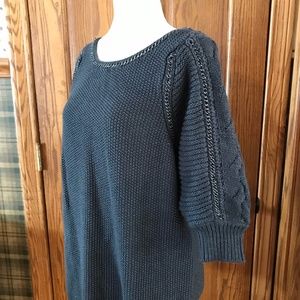 LC Lauren Conrad Women's Sweater w/Metal Accents - Size L